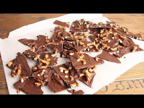 3 Ingredient Sea Salted Chocolate Pretzel Bark | Episode 1211