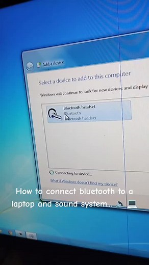 How to Connect Bluetooth to a Laptop and Sound System