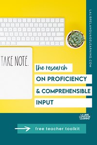 The Research Behind Comprehensible Input - La Libre Language Learning