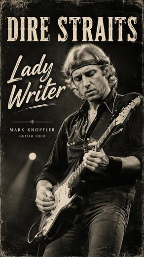 Lday Writer - Dire Straits #legends #classicsongs #oldies #80smusic #rockballads #lyrics