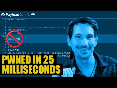 Inject Keystrokes in only 25 milliseconds! [PAYLOAD]