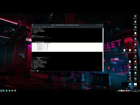 Inventory Py: Aplicacion en Python para un Inventario Sencillo con SQLite