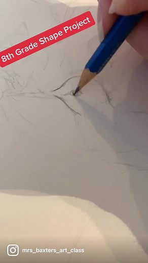 8th grade shape projects! Students build a composition with shapes to show movement, balance, repetition, and value. Love their problem solving skills!!! #artteacher #artteachersoftiktok #middleschoolteacher #middleschoolartteacher #arted #arteducation #arteducatorsoftiktok #drawing #coloredpencil #middleschoolers #prismacolor #prismacolorpencils #artclass #artlessons #artlessonsforkids #artroomvibes #artteachersbelike #artteachers