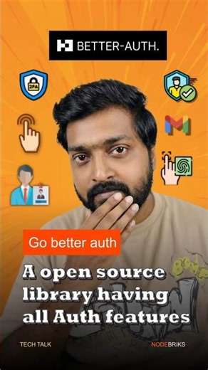 Better Auth a open-source library #typescript #javascript #nodejs #coding