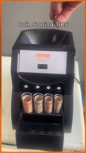 18K views · 106 reactions | VEVOR Coin Sorter: Simplify Your Savings! ✨  Order here: https://s.vevor.com/bfRxqb ✨ Code: VVFANS By @lasvegasconmigo #VEVOR #VEVORDIY #Christmas #Christmasgift #giftidea #DIYProject #HomeDIY #HomeImprovement | VEVOR Home Improvement | Facebook