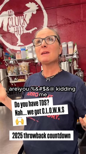 My Cluck Hut | Counting down our favorite reels of 2025 — Day 2: CLOWNS 🤡 Because if children are going to make up fake disorders like TDS, we aren’t... | Instagram