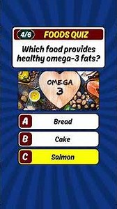 Food Quiz, Guess the answer, General knowledge quiz