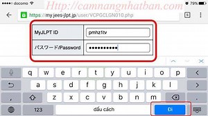 Hướng dẫn lấy lại tài khoản và mật khẩu xem điểm thi JLPT qua mạng