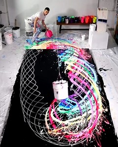 263K views · 1.3K reactions | The most amazing abstract piece of art! | Rush Brush | Facebook