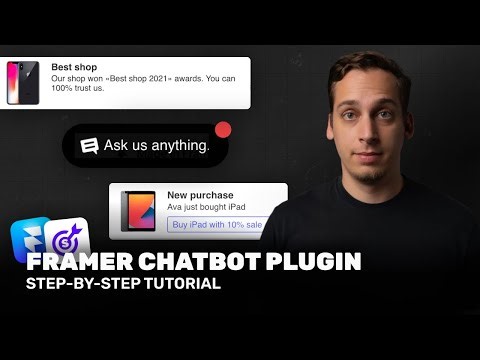 Chatbots & Smart Popups to Framer with Smartarget: Step-by-Step Tutorial