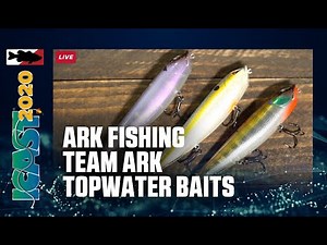 New Team Ark Topwater Baits with Wes Logan | ICAST 2020
