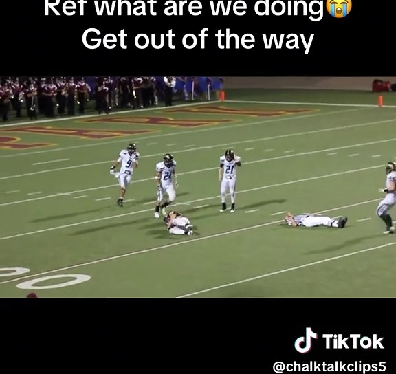 High School Football Fumble: Referee Interference