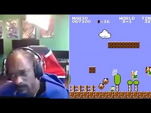 Snoop Dogg rage quits Mario