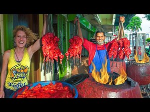 Street Food Tour in Melaka, Malaysia - TANDOORI CHICKEN MASTER & KUIH + BEST STREET FOOD IN MALACCA
