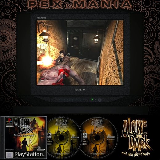 ⏱ 90″ with Alone In The Dark: The New Nightmare 👂 🔊 🎶 🎬 🎮 | PSX Mania