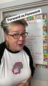 9.8K views · 1.8K reactions | Forward vs Foreword # forward#foreword#words#vocabulary #grammarlesson#Englishmakesnosense | English Makes No Sense | Facebook
