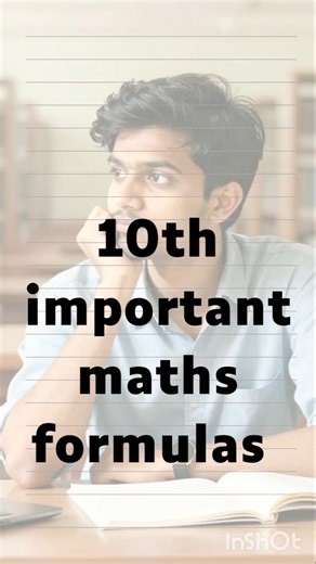 10th Maths Formula Revision | Most Important Formulas for Board Exam #exampreperation #tenth_prelims