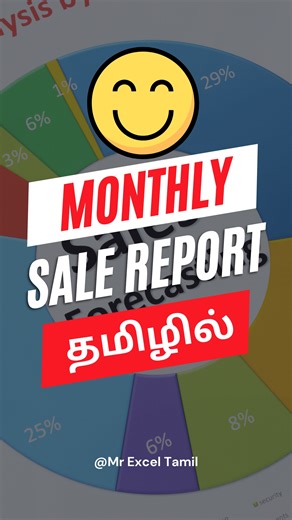 70K views · 470 reactions | Excelல Monthly Sales Report செய்ய இதைத்தான் Use பண்ணுங்க! Pivot Table = One click summary  #MrExcelTamil #ExcelTipsTamil #SalesReportExcel | Mr Excel Tamil | Facebook