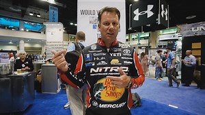 4.9K views · 47 reactions | Kevin VanDam at ICAST 2017 showing us the new Titan wacky from Mustad. | Mustad Fishing | Facebook