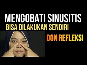 Cara mengobati sendiri sakit sinusitis dengan pijat refleksi