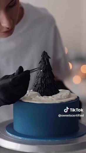 Christmas Snow Globe Cake Decorating Ideas