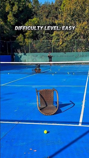 Tennis Target Practice: Easy to Mid to Hard 🎯