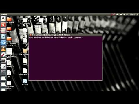 How to Compile and execute c program in UNIX/LINUX