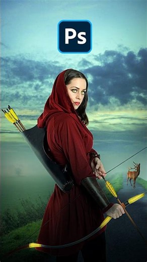 Photoshop Color Blending Cinematic Poster Photo Manipulation