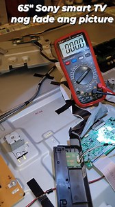 sony 65inches smart tv fade away issue done repair lcd pannel #TvRepairHomeService #SonyTVRepair #TVTechnician #tvtech #technician #TVRepair #tv | Emmanuel Flores