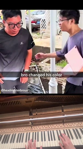 How did bro even?? 😂 #piano #music #memes