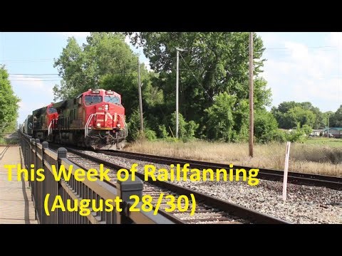 This Week of Railfanning (August 28/30)