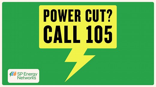 Don't forget you can call 105 to report a power cut, no matter who you pay your bill to. 📱 For information about a power cut in your area visit our website 👉 www.spenergynetworks.co.uk/pages/postcode_lookup.aspx #SPEnergyNetworks #StormBert | SP Energy Networks