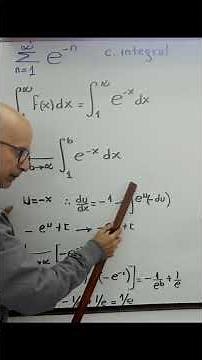 Find out if this series converges or diverges using the Integral Test 🔎