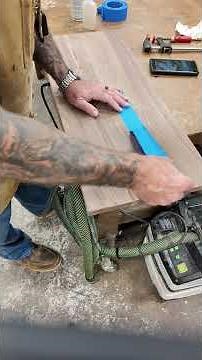 Using CA Glue to Stabilize Cracks Before Epoxy Fill | Woodworking Tip