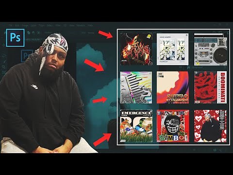 How To Make BETTER Cover Arts And Graphics! | Splitmind Photoshop Tutorial