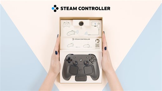 【4K中字】Steam Controller：官方概述和快速入门指南 | 来源：Valve