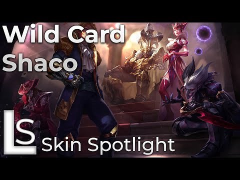 Wild Card Shaco - Skin Spotlight - League of Legends - Highstakes Collection