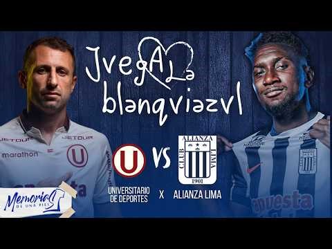 PREVIA: universitario VS ALIANZA LIMA (T. APERTURA FECHA 09 - LIGA 1) Juega la Blanquiazul #15