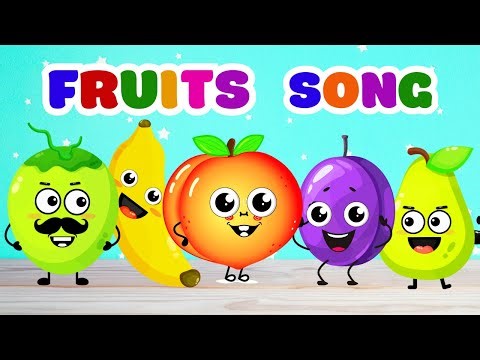 Fruit Song for Kids | Fruits Song for kindergarten | Fruits Nursery Rhymes #fruitsong #fruitnames