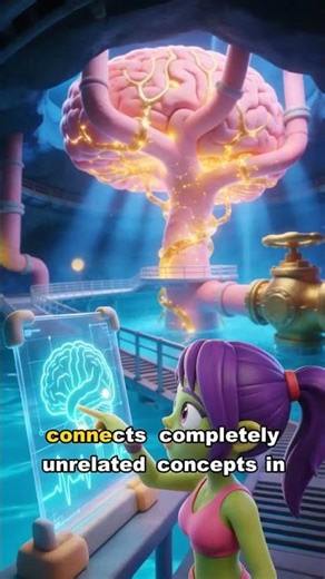 Neuroscience behind shower thoughts explained #neuroscience #psychology #brain