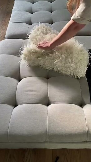 BLANKET INTO PILLOW FOLDING HACK!! So easy!