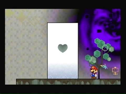 Super Paper Mario Dark Blue Pure Heart