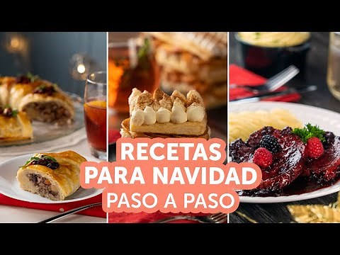 Recetas de Navidad paso a paso | kiwilimón