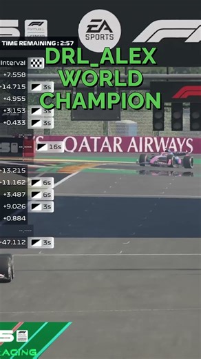 DRL_Alex is the new CLR Thursday tier Drivers World Champion !!! #leagueracing #formula1 #f1game