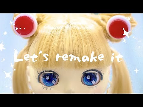 I re-make a $100 DOLL into SAILORMOON