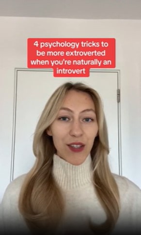 4 psychology tricks to be more extroverted as a natural introvert