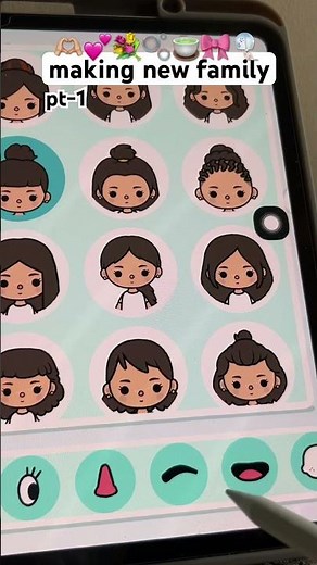 Toca boca character tutorial 🎀🪷🫶🏼#tocabocaaesthetic #tocalife #aesthetic#tocacharactertut