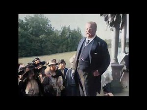 🎙️ *History Recolored* | 1917 – Teddy Roosevelt Speaks to Suffragettes at Sagamore Hill