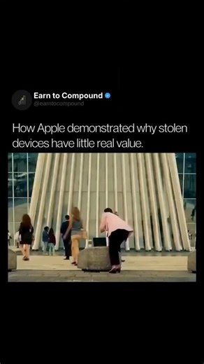 Business • Wealth • Mindset on Instagram: "Apple showed exactly why stolen devices are practically worthless. With protections like Stolen Device Protection, knowing the passcode alone isn’t enough. Sensitive actions now require Face ID or Touch ID, security delays, and trusted locations. As a result, thieves can’t change the Apple ID, disable Find My, access stored passwords, or lock the rightful owner out. In short, a stolen iPhone is hard to resell, dangerous to use, and nearly impossible to 