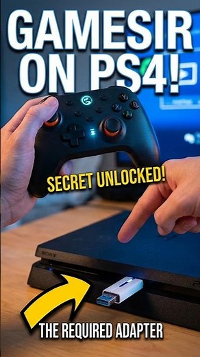 How To Connect GameSir Nova Lite To PS4 (Quick Guide)